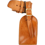 Louis Vuitton Vachetta Leather Luggage Tag Set