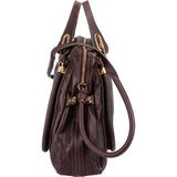 Chloé Leather Large Paraty Shoulder Handbag
