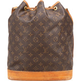Louis Vuitton Monogram Canvas Sac Noé Grande Shoulder Bag - vintageandkickz