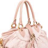 Louis Vuitton Denim Monogram Cabby MM Handbag