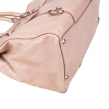 Miu Miu Vitello Lux Shine Leather Tote Satchel Handbag