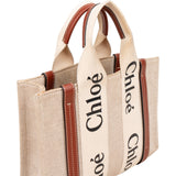 Chloé Canvas Small Woody Tote Handbag