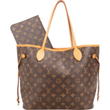 Louis Vuitton Monogram Canvas Neverfull MM Shoulder Bag