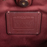 Coach White Monogram Mollie Bucket Handbag - vintageandkickz