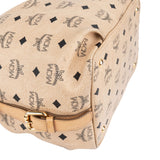 MCM Monogram Visetos Drawstring Bucket Crossbody Bag