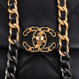 Chanel 19 Quilted Lambskin Leather Single Flap Crossbody Bag