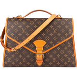Louis Vuitton Monogram Canvas Bel Air Briefcase Handbag - vintageandkickz