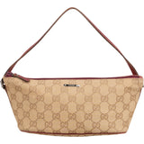 Gucci Monogram GG Canvas Pochette Handbag