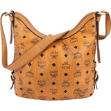 MCM Monogram Visetos Hobo Crossbody Bag