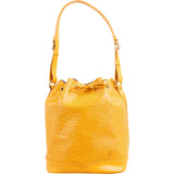 Louis Vuitton Yellow Epi Leather Sac Noé Grande Shoulder Bag