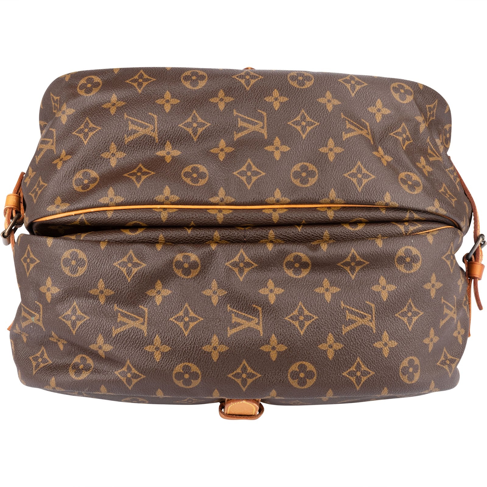 Louis Vuitton Monogram Canvas Saumur 35 Crossbody Bag - vintageandkickz