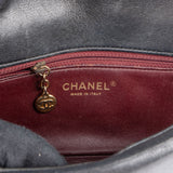 Chanel Quilted Lambskin Diana Single Flap Crossbody Bag