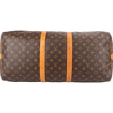 Louis Vuitton Monogram Canvas Keepall 55 Bandoulière Travel Bag