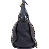 Chanel Tweed Cambon Deauville Handbag