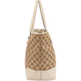 Gucci Monogram GG Canvas Lovely Heart Bit Tote Handbag
