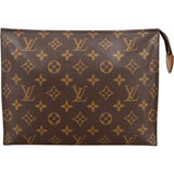 Louis Vuitton Monogram Canvas Poche Toilette 26 Clutch