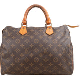 Louis Vuitton Monogram Canvas Speedy 30 Handbag