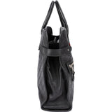 Gucci Guccissima Leather Web Detail Briefcase Handbag