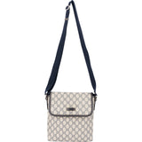 Gucci Monogram GG Supreme Canvas Messenger Crossbody Bag