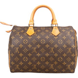 Louis Vuitton Monogram Canvas Speedy 30 Handbag