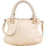 Chloé Smooth Leather Marcie Turnlock Handbag