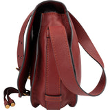 Chloé Grained Calfskin Marcie Saddle Crossbody Bag