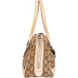 Gucci Monogram GG Princy East West Boston Shoulder Bag