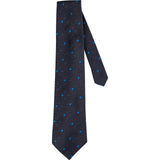 Valentino Cravatte Geometric Pattern Silk Tie Krawatte