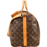 Louis Vuitton Monogram Canvas Keepall 50 Bandoulière Travel Bag