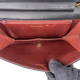 Chanel Quilted Lambskin 24K Gold Single Flap Shoulder Bag