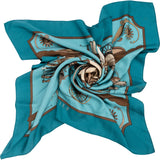 Hermès Carrossier Silk 90 Tuch Scarf