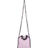 Stella McCartney Shaggy Falabella Fold Over Mini Tote Crossbody Handbag