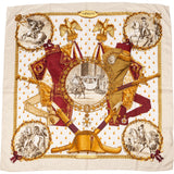 Hermès Napoleon Silk Carre 90 Scarf Tuch