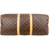 Louis Vuitton Monogram Canvas Keepall 50 Bandoulière Travel Bag