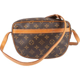 [🔄️B18 / F46] Louis Vuitton Monogram Canvas Jeune Fille Crossbody Bag - vintageandkickz