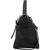 Céline Black Grained Calfskin Belt Handbag