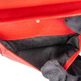 Prada Red Nylon Triangle Wallet - vintageandkickz