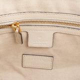 Gucci Japan Exclusive Cream Leather GG Bow Tote Shoulder Bag