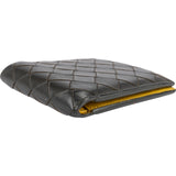 Bottega Veneta Dark Green Intrecciato Leather Bifold Wallet