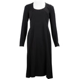 Dolce & Gabbana Black Viscose Dress (IT44)