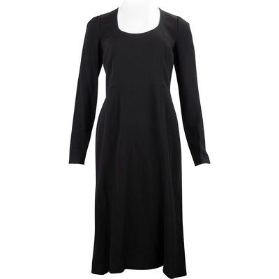 Dolce & Gabbana Black Viscose Dress (IT44)