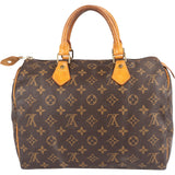 Louis Vuitton Monogram Canvas Speedy 30 Handbag