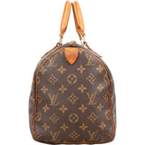 Louis Vuitton Monogram Canvas Speedy 30 Handbag - vintageandkickz