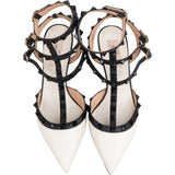 Valentino Multicolor Leather Rockstud Caged Pumps (38,5)