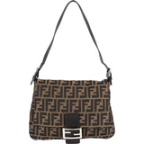 Fendi FF Monogram Mamma Baguette Shoulder Bag