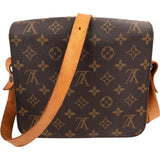 Louis Vuitton Monogram Canvas Cartouchiere MM Crossbody Bag