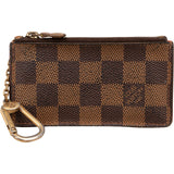 Louis Vuitton Monogram Damier Ebene Key Pouch Wallet