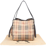 Burberry Haymarket Check Tote Shoulder Bag
