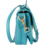 Prada Saffiano Lux Leather Lock Crossbody Handbag