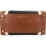 Céline Tricolor Leather Luggage Handbag